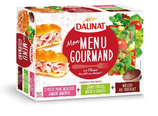 Daunat Menu sandwich