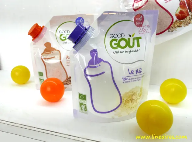 Les farines pour bébé en sachet souple