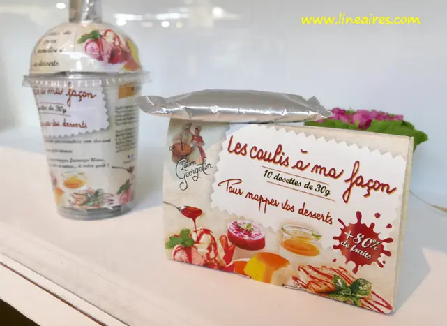 Les coulis en dosettes