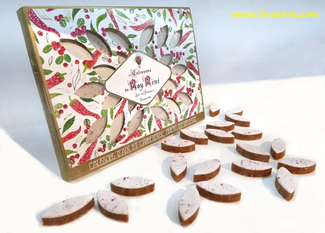 Les calissons cranberry et piment