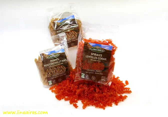 Les pâtes aux légumineuses