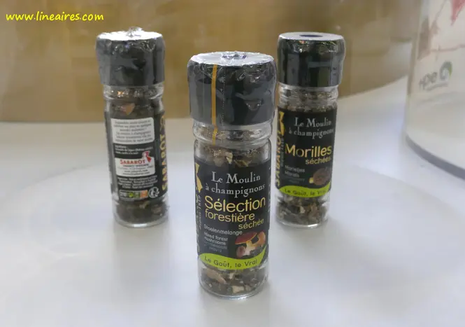 Des champignons moulus