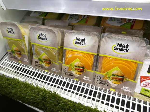 Des tranches de légumes pour sandwiches