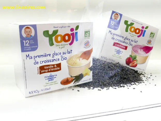 Une glace au lait de croissance