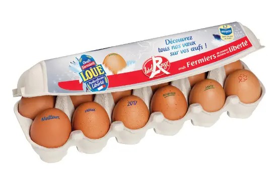 oeufs loue meilleurs voeux