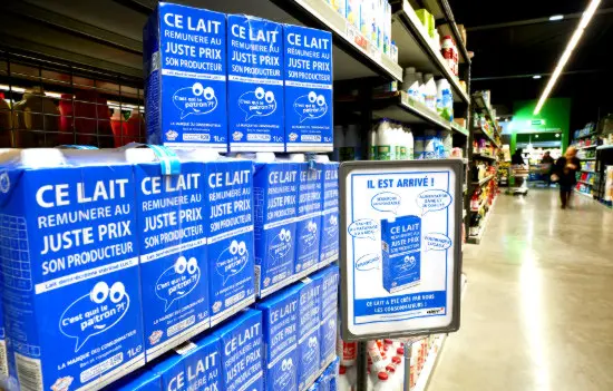 lait du consommateur