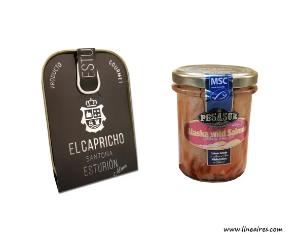 Des poissons nobles en conserve