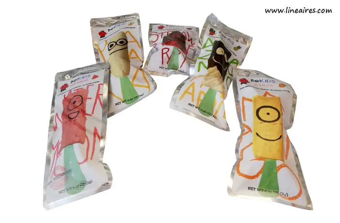 Des bâtonnets de fruits