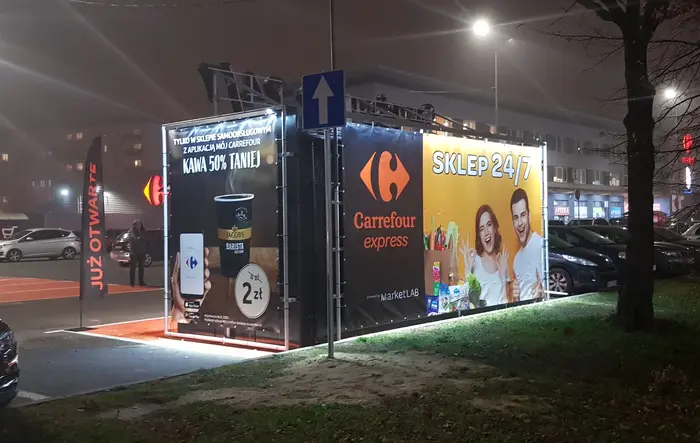 Carrefour Pologne magasin automatique 2