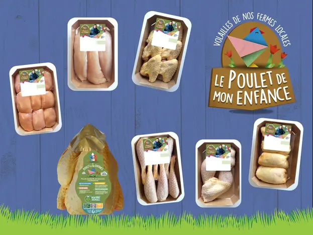 Poulet de mon enfance 16 07 20 Gamme