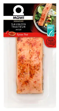 Mowi saumon traiteur mi-cuit