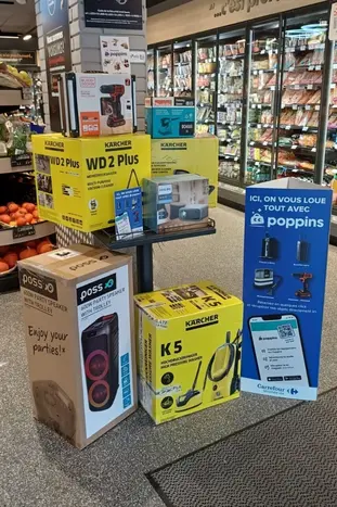 Carrefour Poppins magasins 3