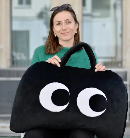 Lucie Basch, co-fondatrice de Poppins et To Good to go. Photo : B. Laurent.