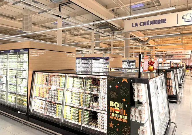 Pour une meilleure visibilité de l'offre, les meubles bas ont été privilégiés autant que possible.