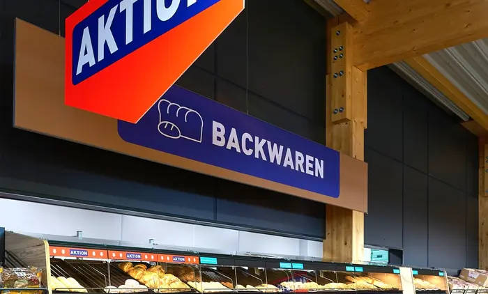 A Wolfburg, le choix a été densifié, notamment à la boulangerie, l'un des points de force du concurrent Lidl. Photo : Aldi. 