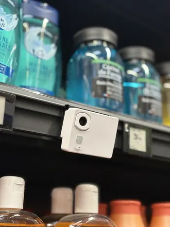 Des micro-caméras scrutent les rayons en continu pour détecter automatiquement les ruptures, les ?