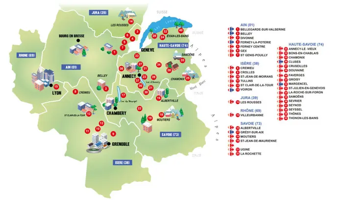 carte provencia