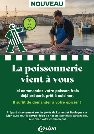 la poissonnerie vient à vous casino