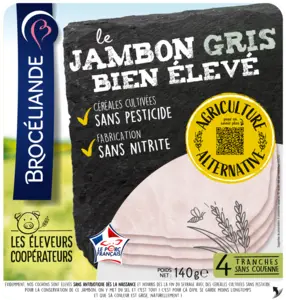 Jambon gris bien Elevé Brocéliande 2020