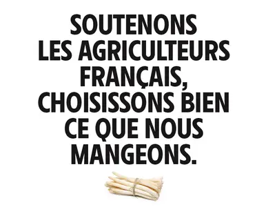 Intermarché soutient l'asperge française