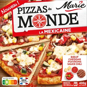 Marie Pizza du monde mexicaine
