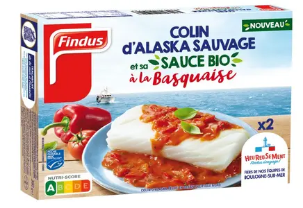 Findus colin sauvage et sauce bio