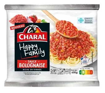 Charal sauce bolognaise