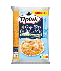 Tipiak coquille fruits de mer
