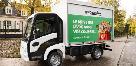 camionnette Chronodrive