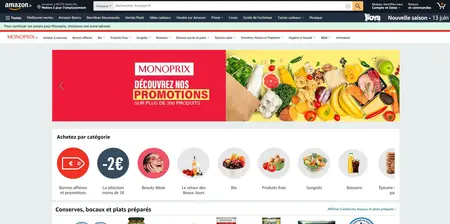 amazon x Monoprix