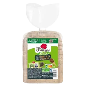 Sachet La Boulangère compostable et biosourcé