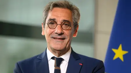 Serge Papin, ministre des PME, du Commerce, de l'Artisanat, du Tourisme et du Pouvoir d'achat. Photo