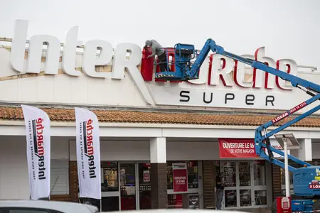 Un ex-Casino passé Intermarché. Photo : Denis Dalmasso.