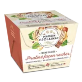 glace prolainat rocher