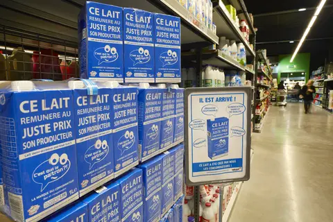 La marque C'est qui le patron compte 15 millions d'acheteurs, selon son fondateur Nicolas Chabanne.