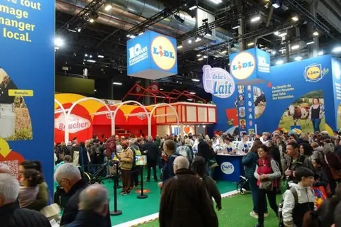 Lidl a fêté ses 10 ans de stand au SIA lors de l'édition 2025.