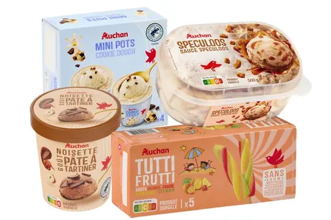 Glaces Auchan 2026