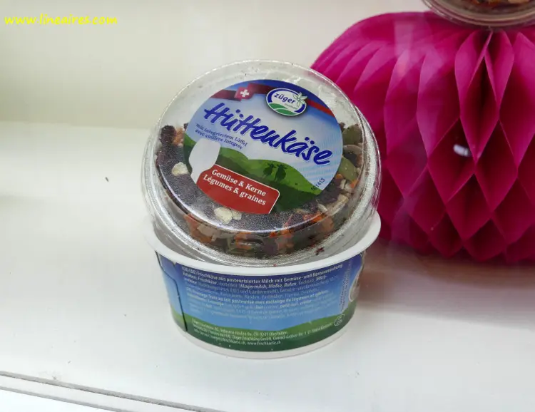 Le fromage frais aux légumes