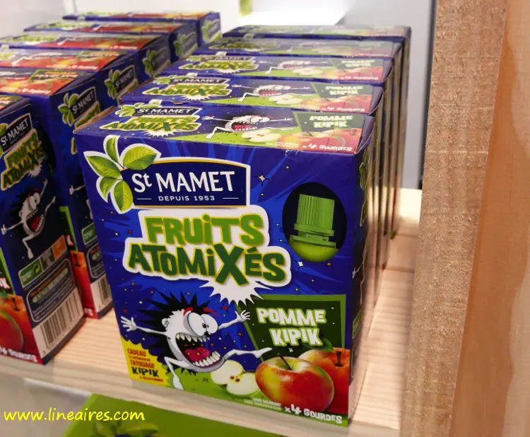 La compote goût bonbon