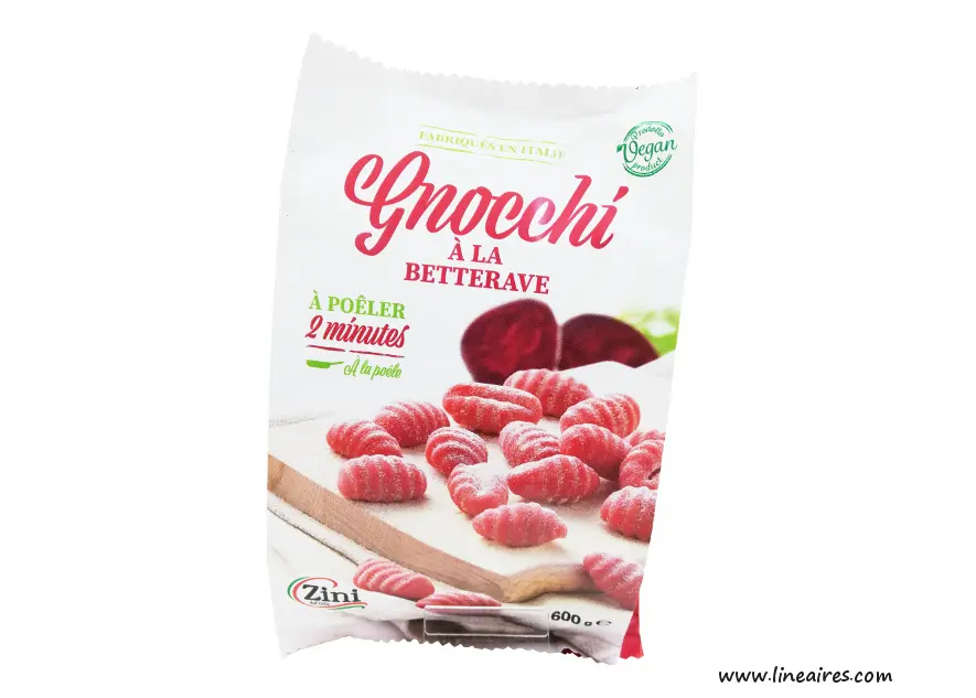 Gnocchis aux légumes