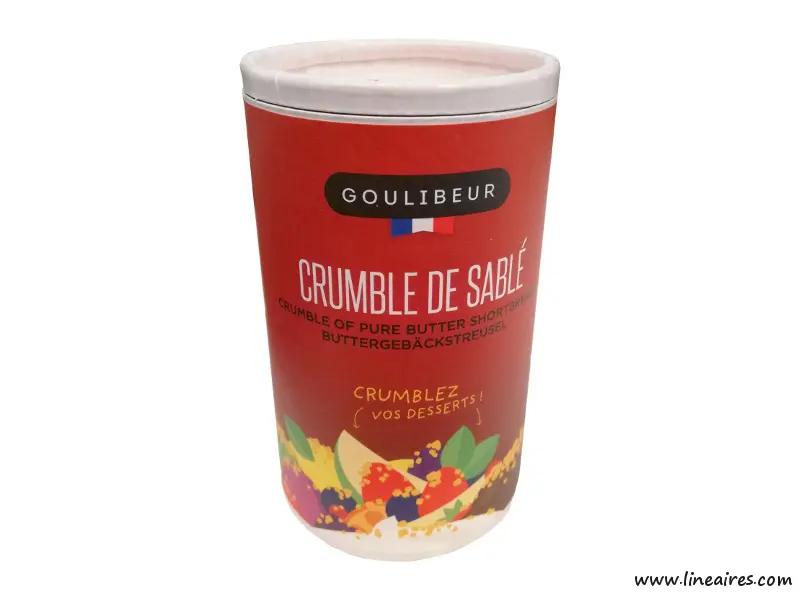 Le crumble de biscuit