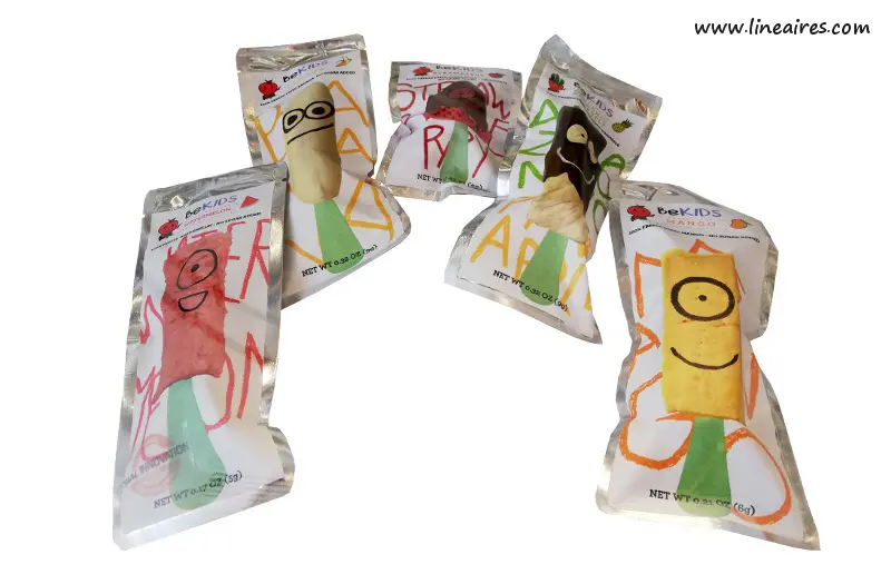 Des bâtonnets de fruits